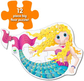 The Learning Journey My First Big Puzzle Mermaid 12pcs 106433 - Colorland Toys